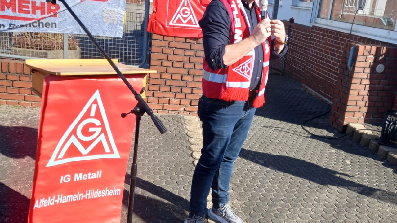 Warnstreik im "Das Teppichwerk"