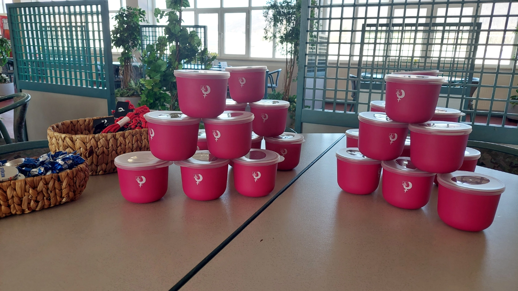 Impressionen von der Aktion zum Frauentag bei Fa. Stüken in Rinteln