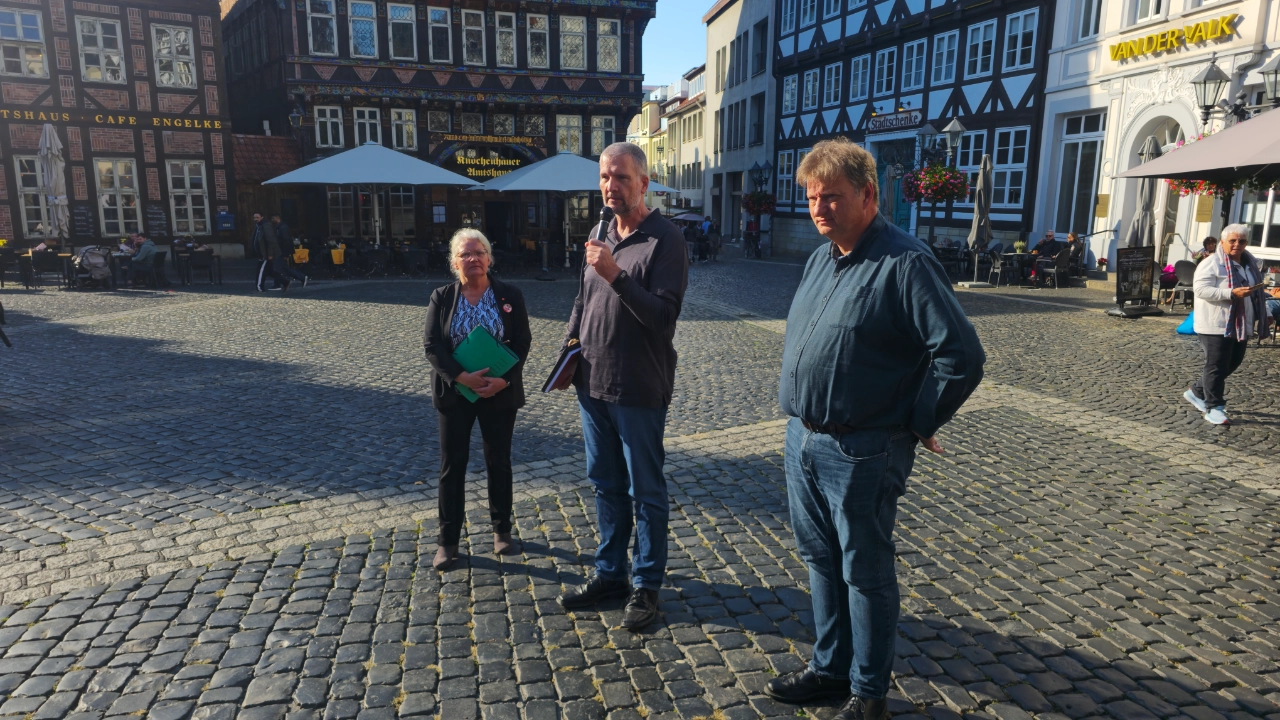 Flashmob bei Bosch Hildesheim, 30. September 2025