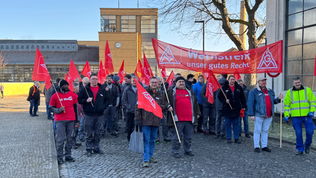 Warnstreik bei Fagus GreCon
