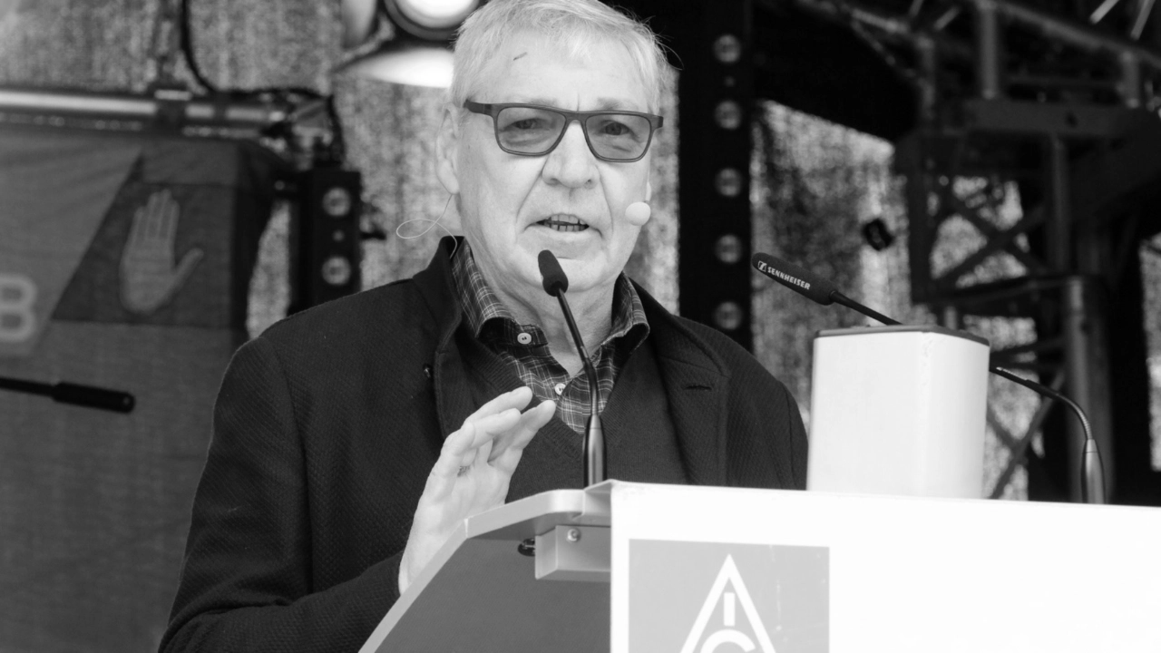 Archivfoto: Michael Sommer auf einer Veranstaltung in Wolfsburg im Jahr 2019