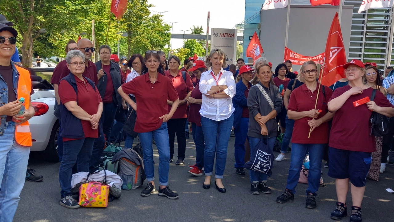 Warnstreik Mewa am 26.06.2025