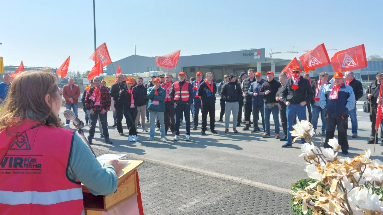 Warnstreik bei Das Teppichwerk