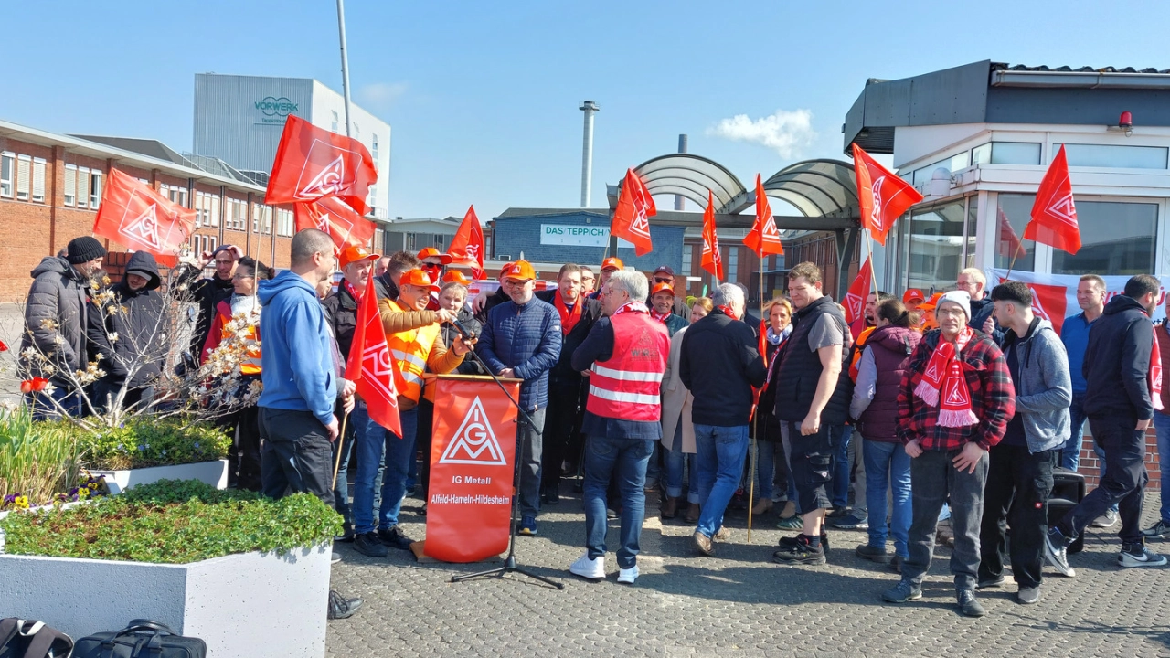 Warnstreik bei Das Teppichwerk