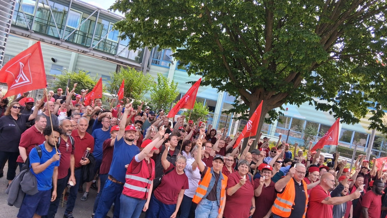 Warnstreik Mewa am 26.06.2025
