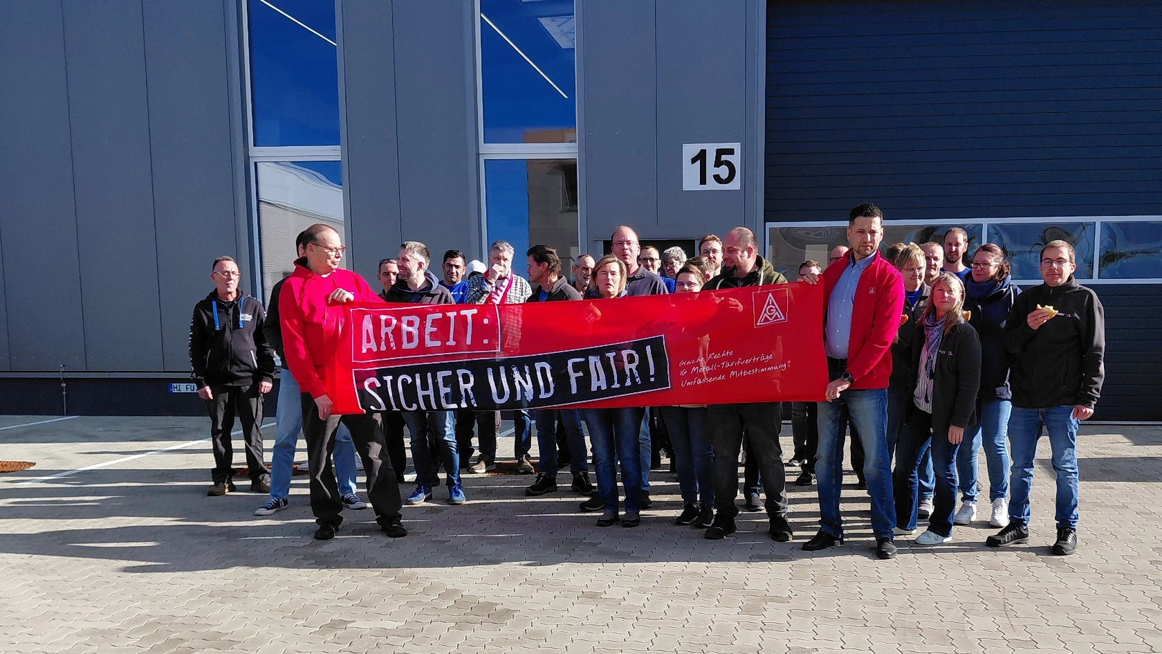 Tarifaktion "Arbeit: Sicher & Fair!"