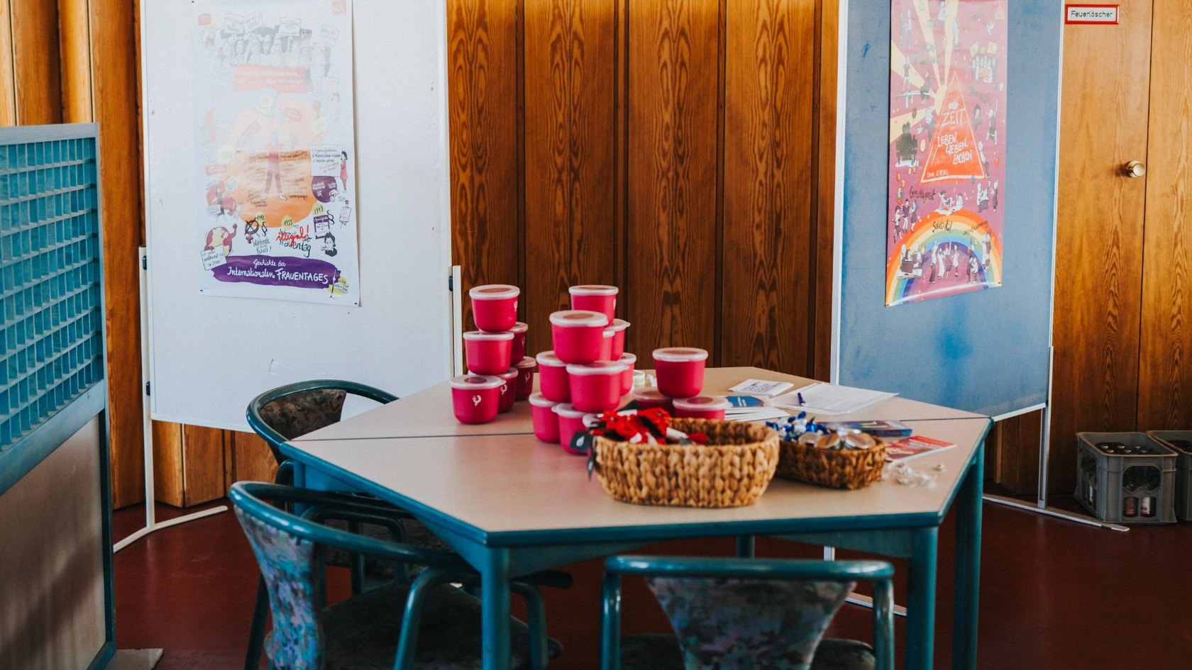 Impressionen von der Aktion zum Frauentag bei Fa. Stüken in Rinteln