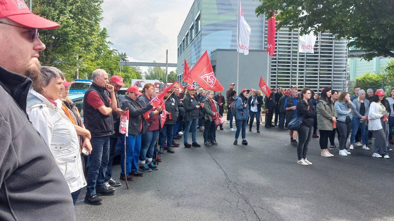 Warnstreik bei Mewa