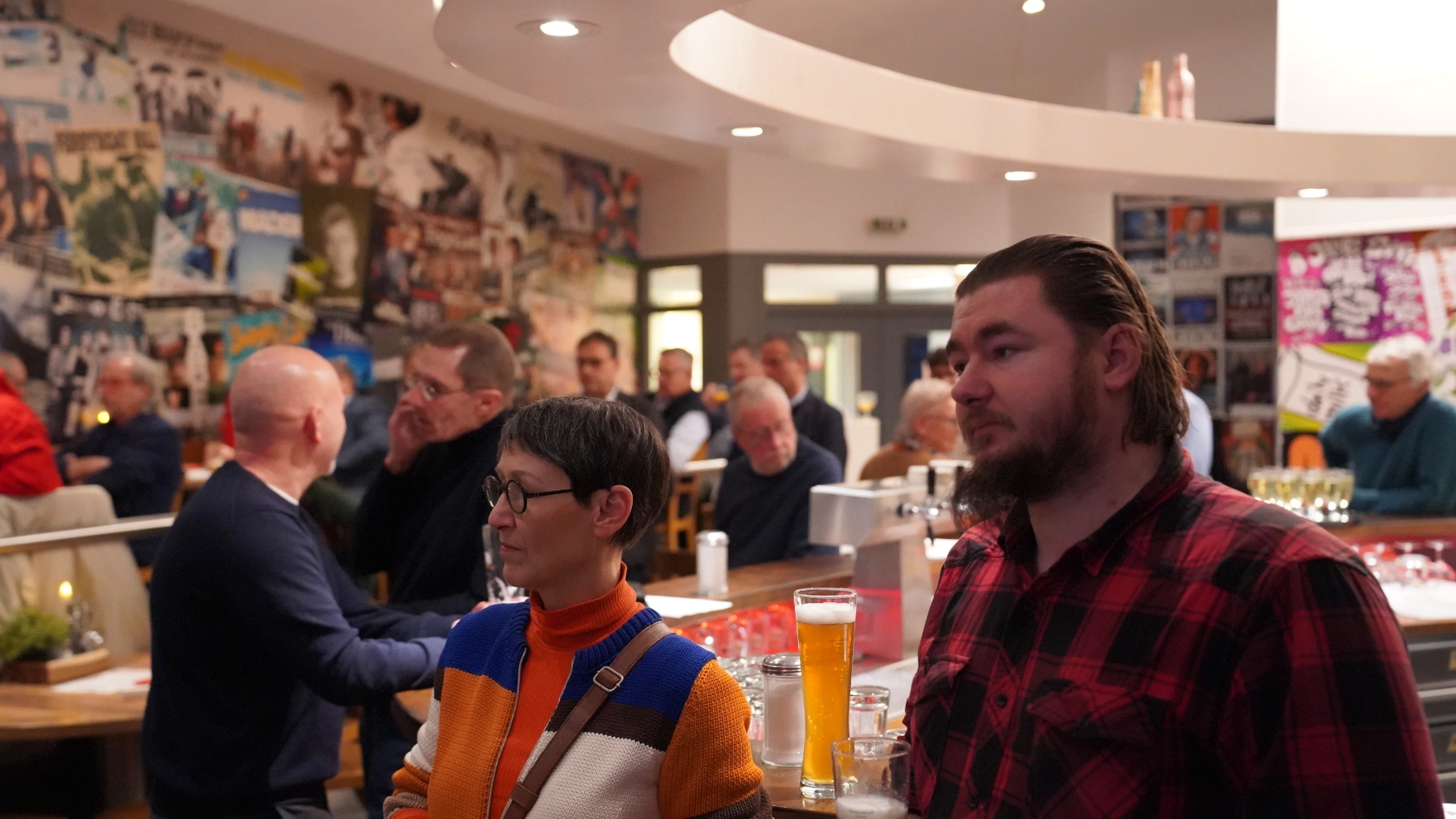 Aufnahme vom Empfang