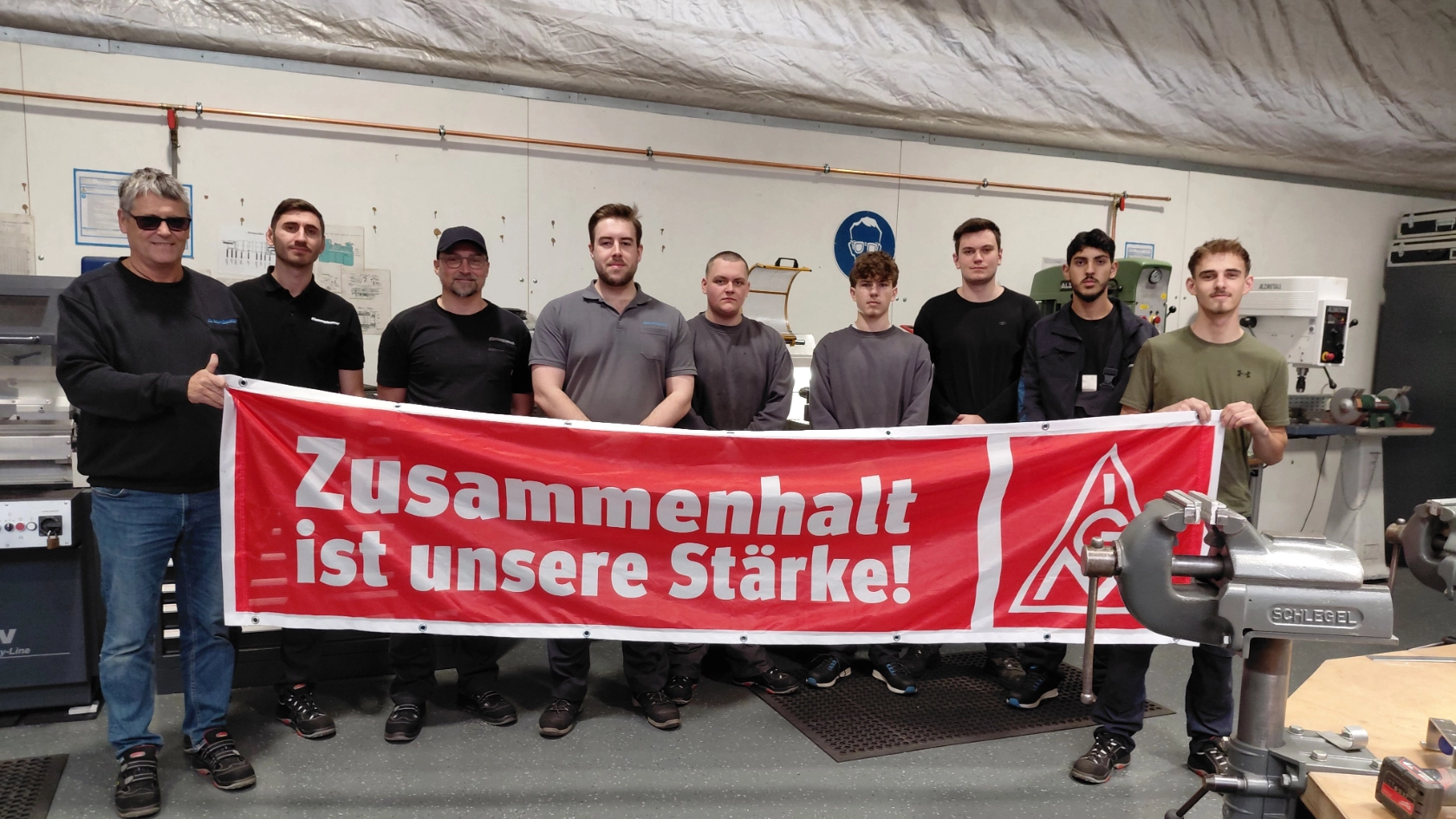 Tarifaktion "Zusammenhalt ist unsere Stärke!"