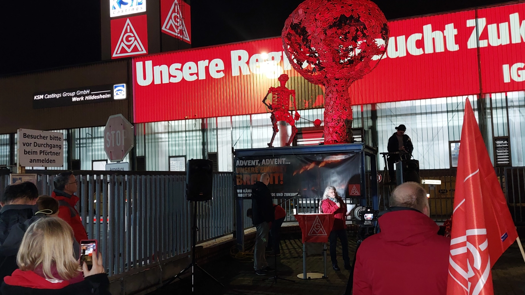 Aktion Advent, Advent unsere Zukunft brennt