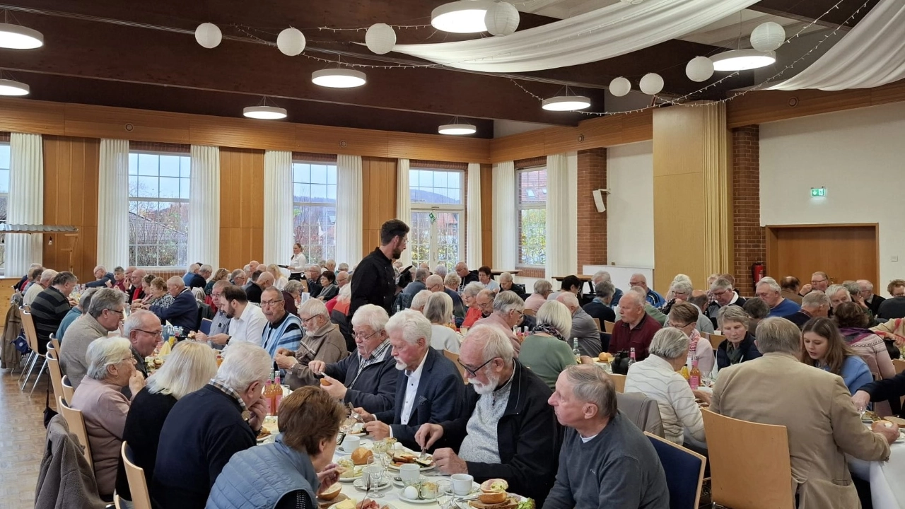 Jahresabschlussfeier 2025 der Senioren/-innen aus der Region Alfeld.