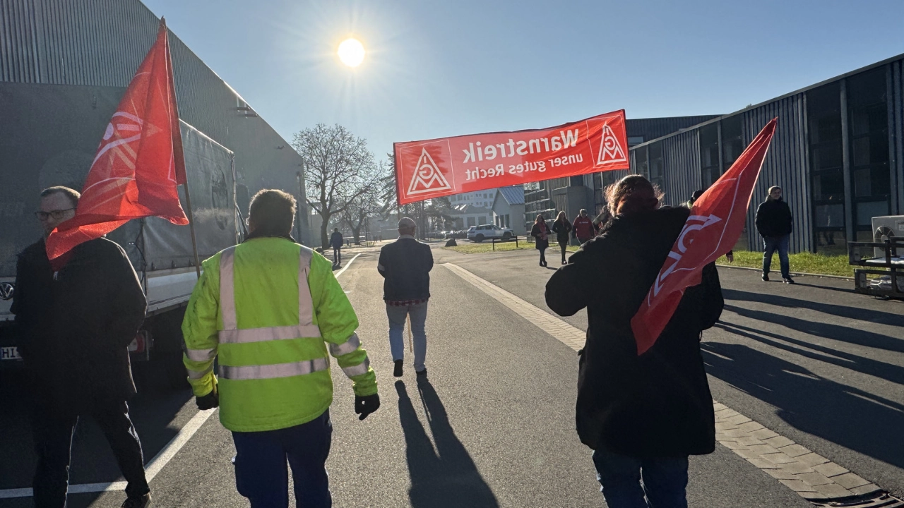 Warnstreik bei Fagus GreCon