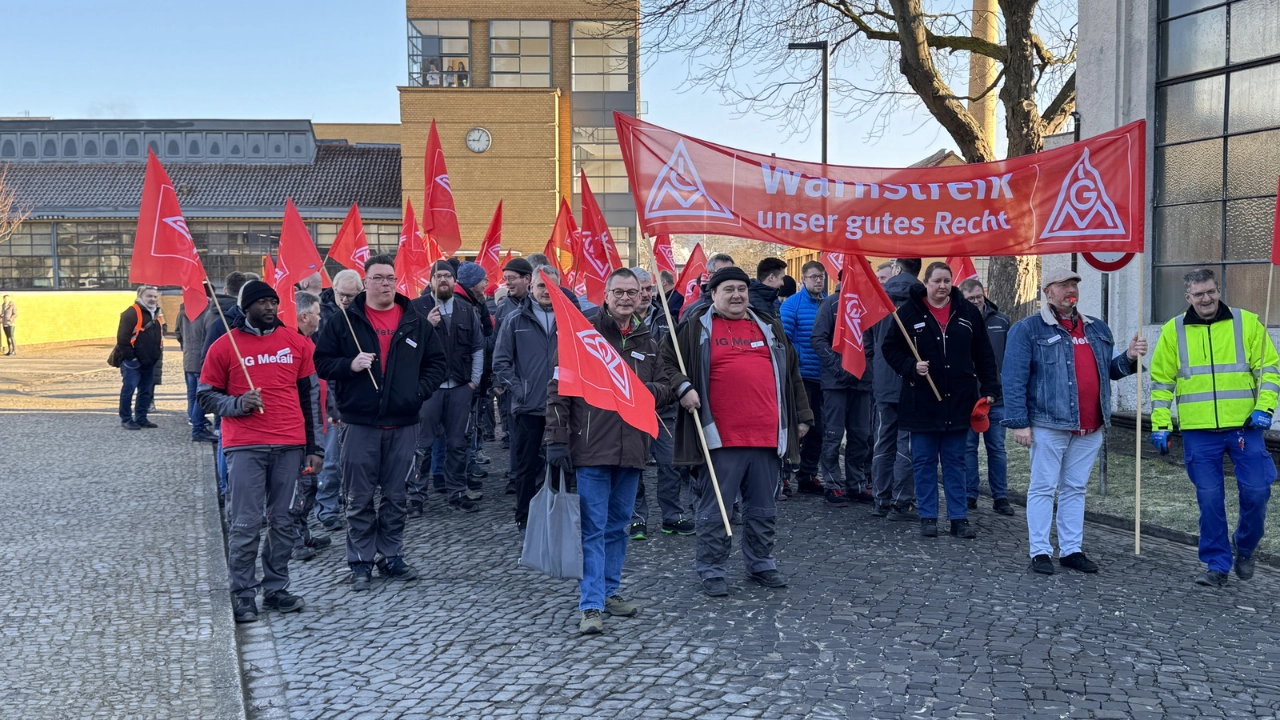Warnstreik bei Fagus GreCon