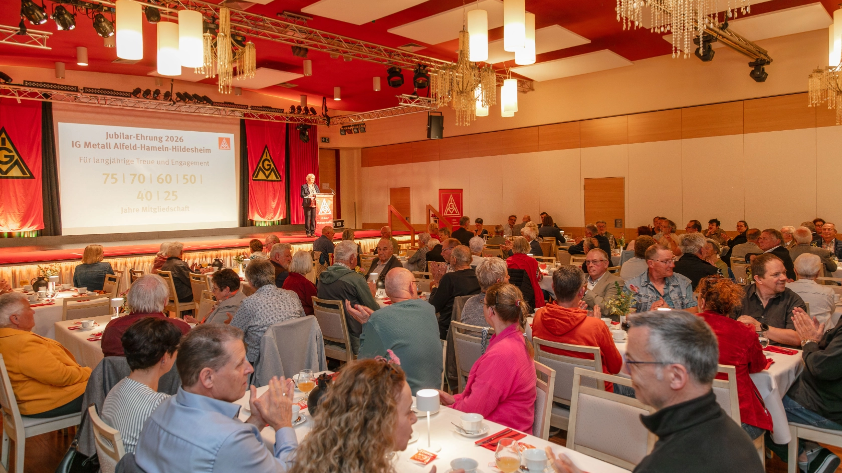 Jubilarehrung 2026 der IG Metall Alfeld-Hameln-Hildesheim 