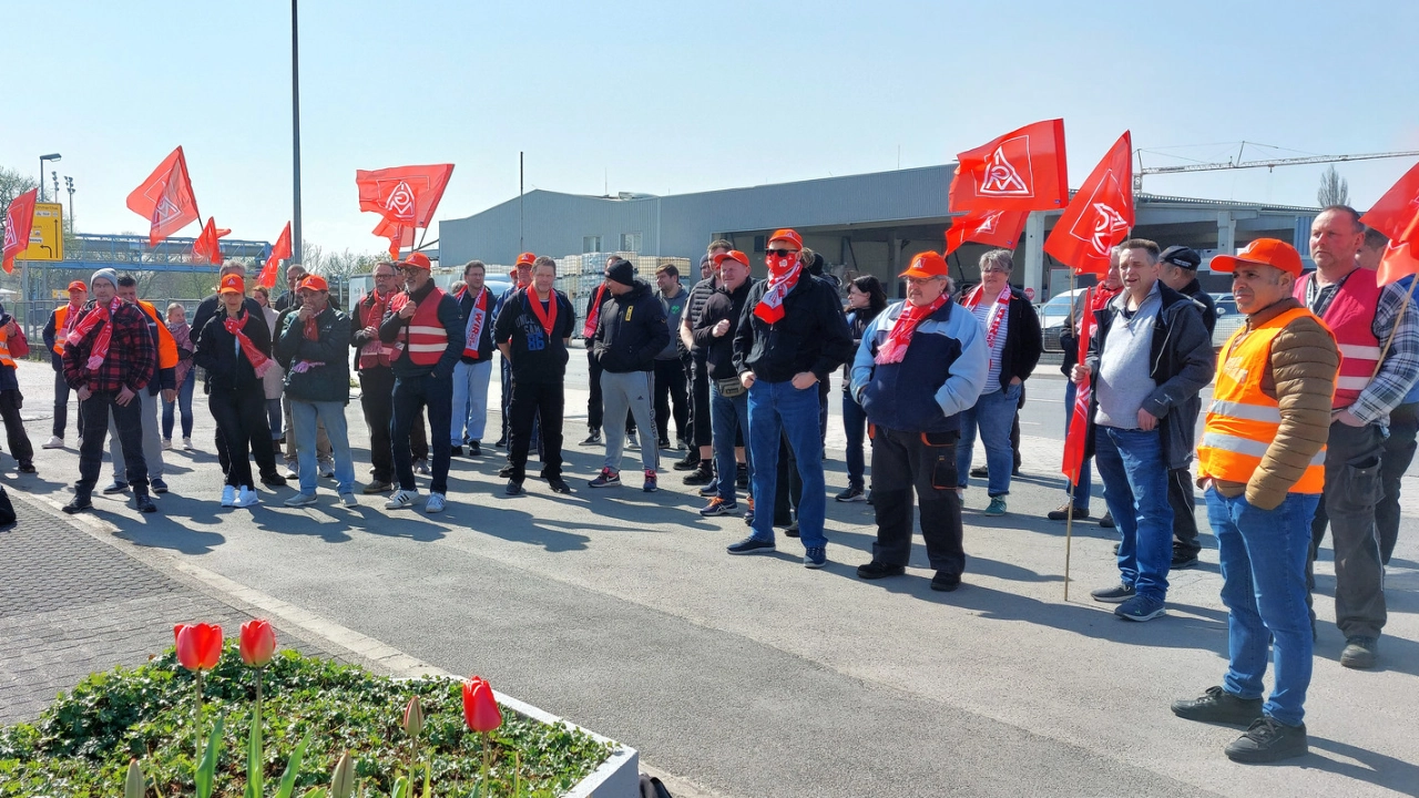 Warnstreik bei Das Teppichwerk