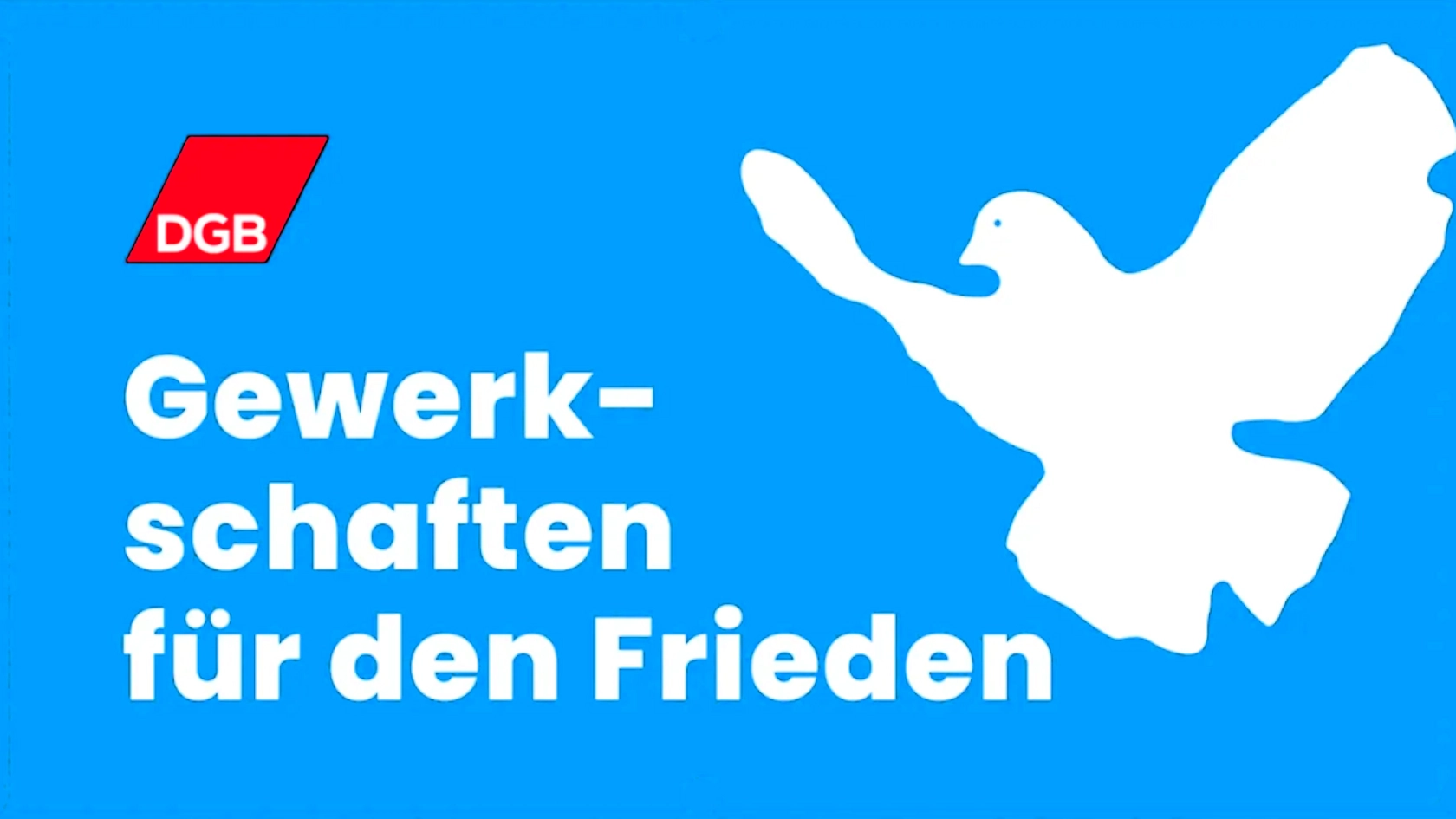 Gewerkschaften für den Frieden, Logo