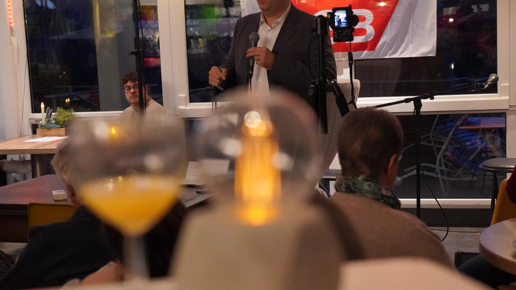 Aufnahme vom Empfang