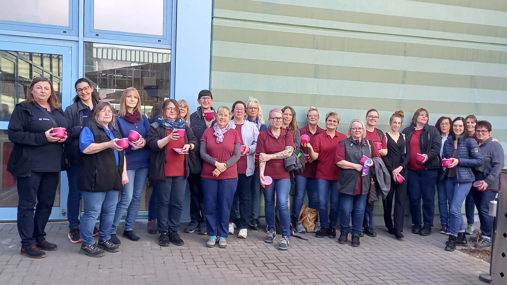 Aktion bei Mewa zum internationalen Frauentag 206