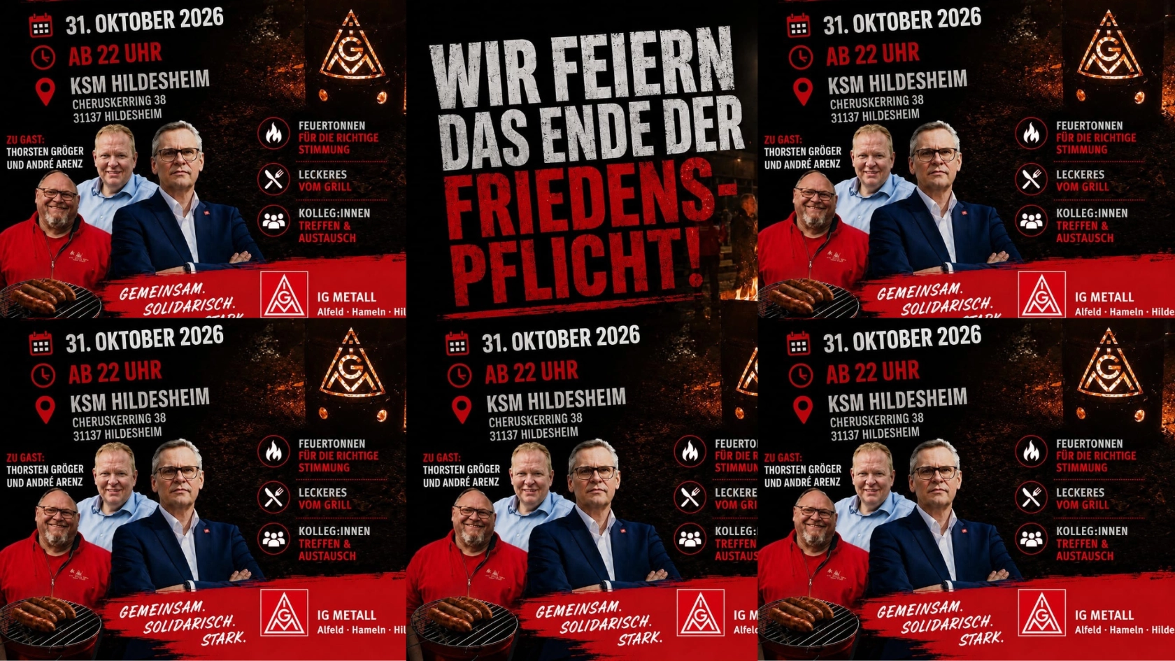 Tarifaktion bei KSM Castings am 31.10.2026