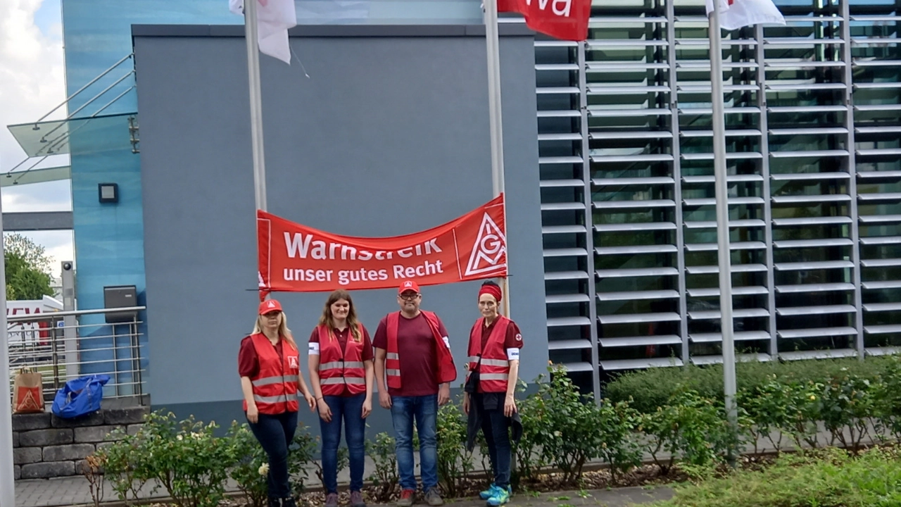 Warnstreik Mewa am 26.06.2025