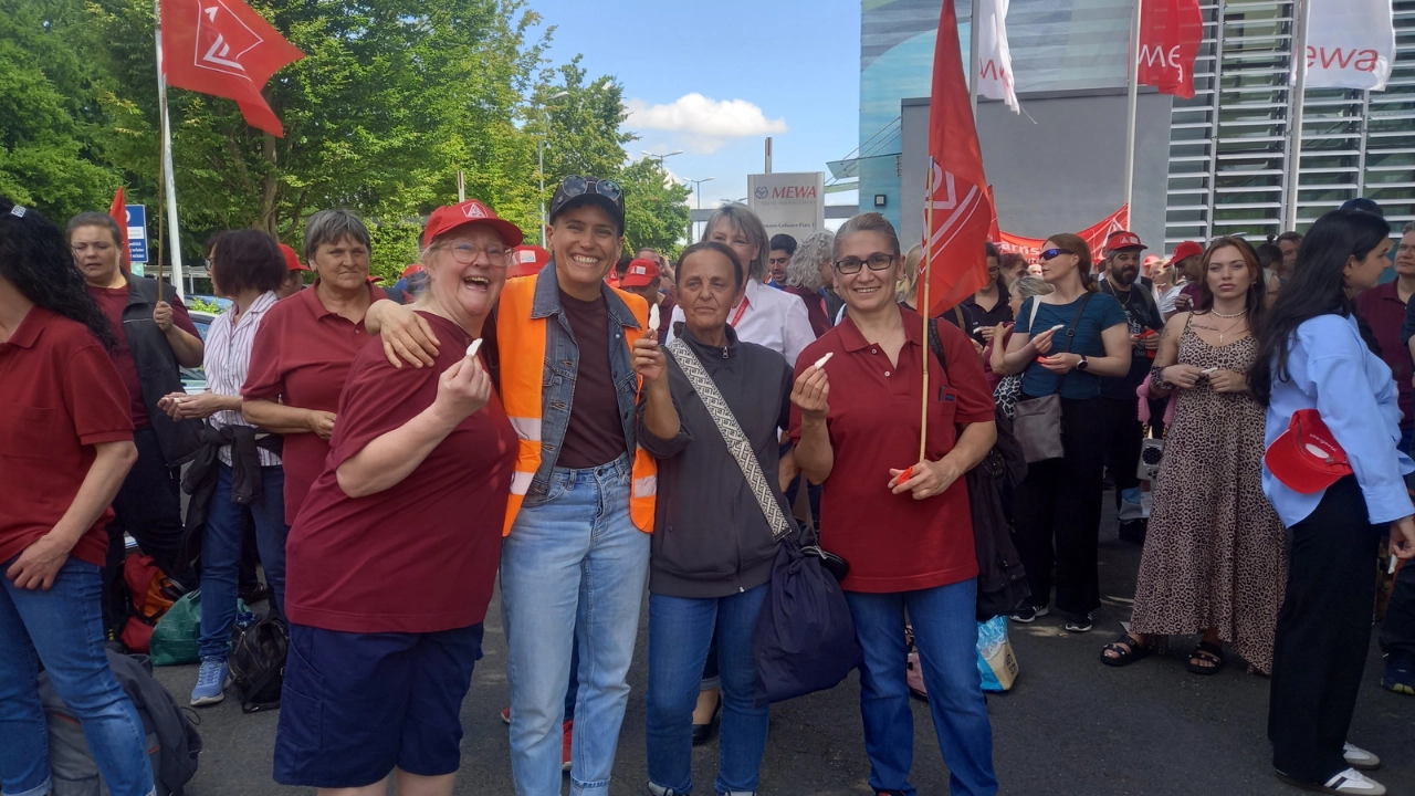 Warnstreik Mewa am 26.06.2025