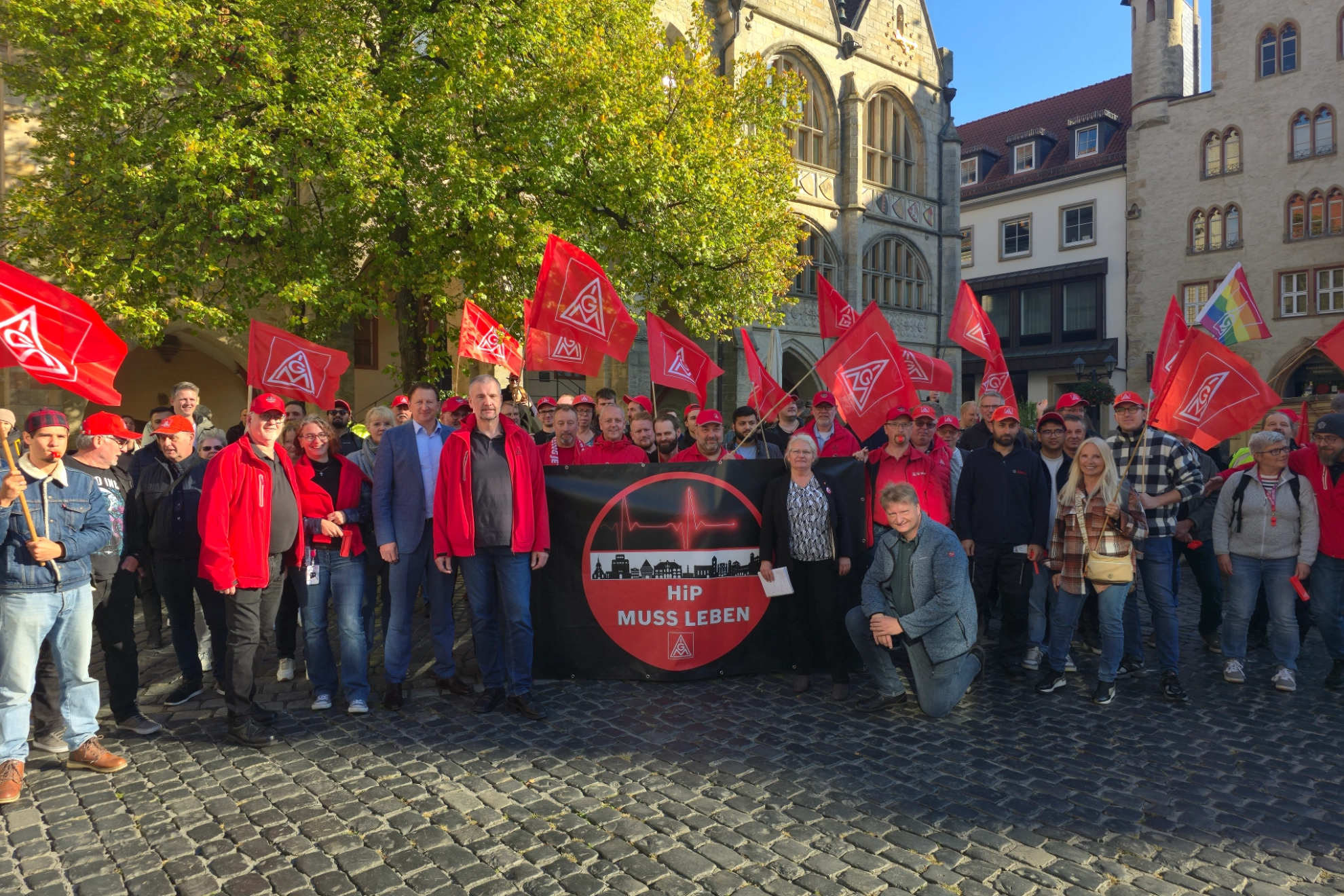 Flashmob bei Bosch Hildesheim, 30. September 2025