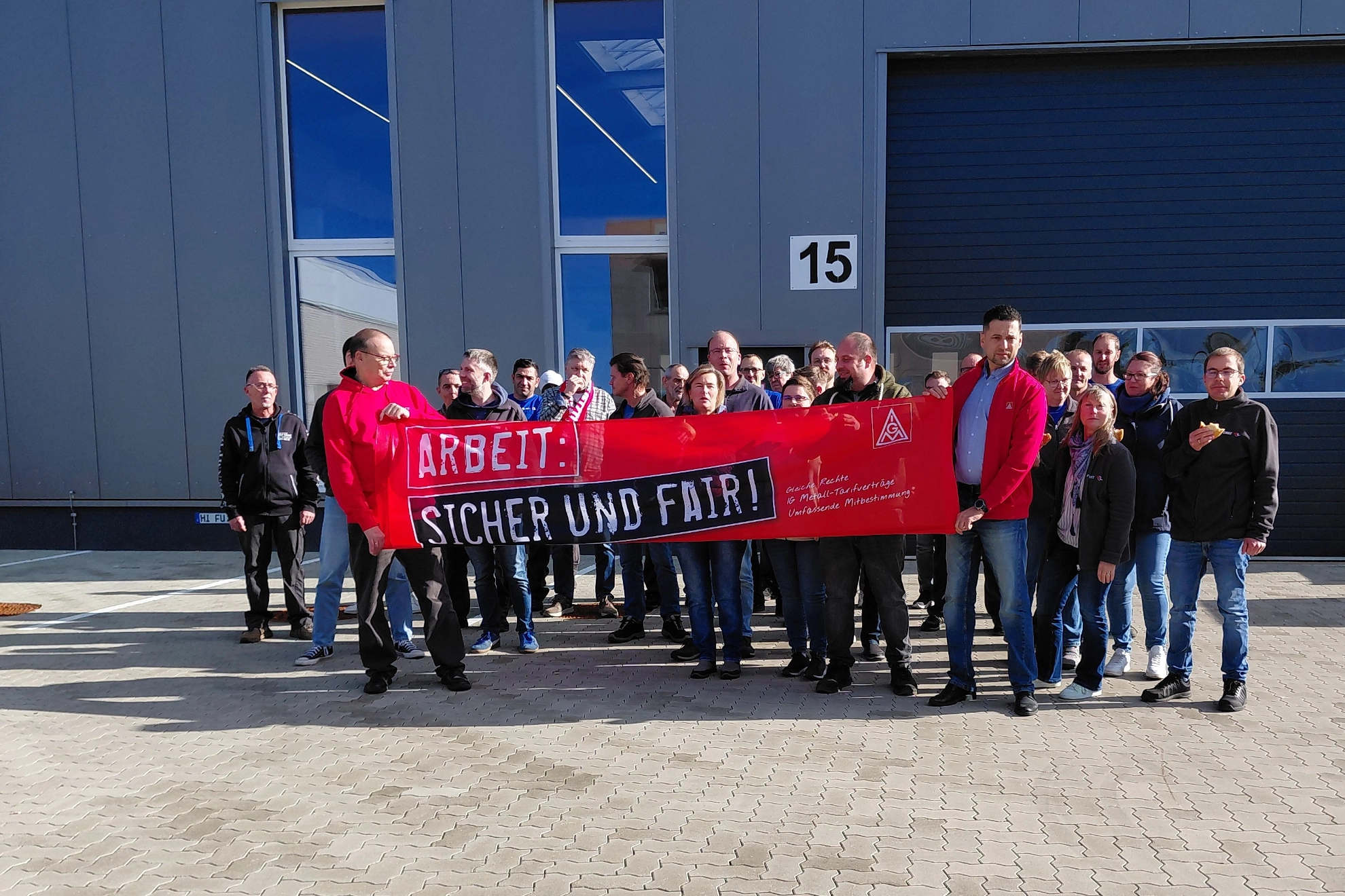 Tarifaktion "Arbeit: Sicher & Fair!"