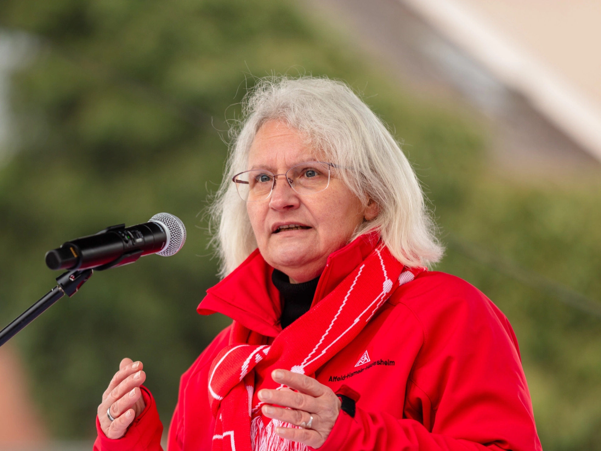 Karoline Kleinschmidt blickt auf mehr als 25 Jahre gewerkschaftliches Engagement zurück. 