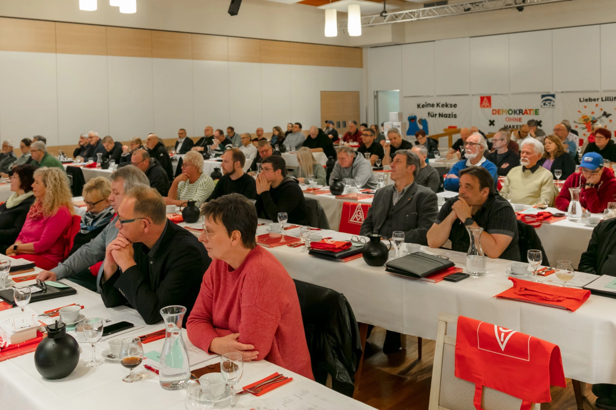 Delegiertenversammlung der IG Metall Alfeld-Hameln-Hildesheim, April 2024