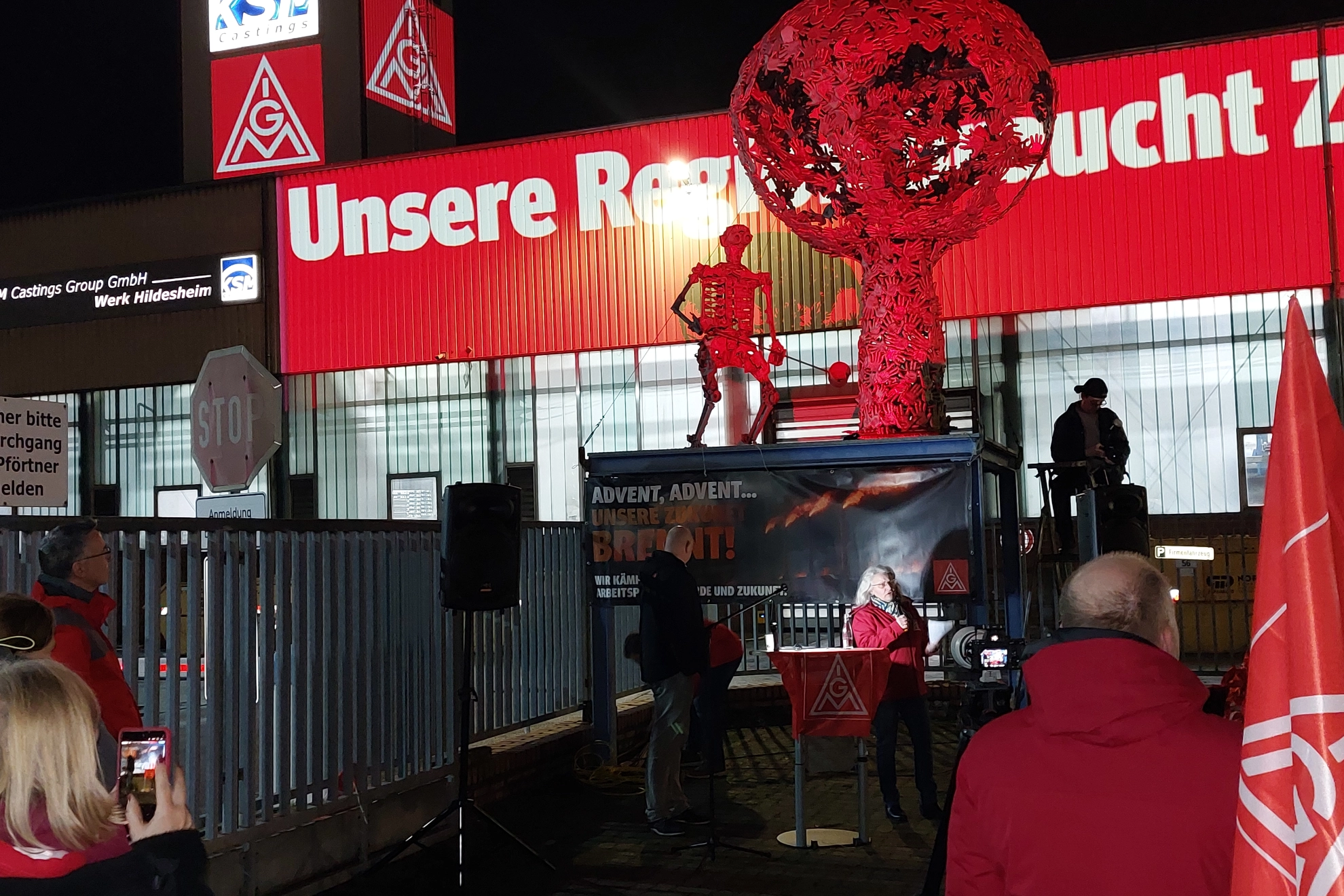 Aktion Advent, Advent unsere Zukunft brennt