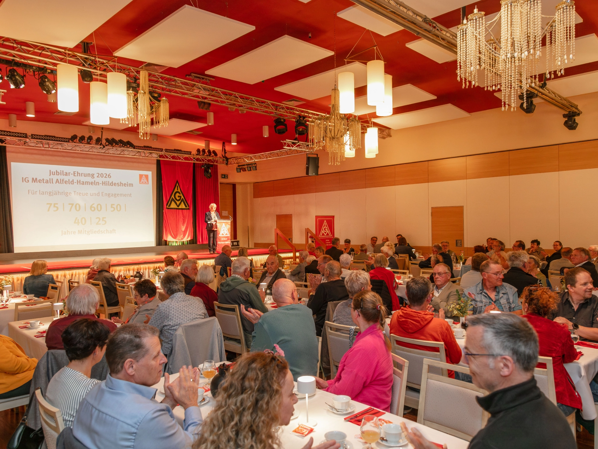 Jubilarehrung 2026 der IG Metall Alfeld-Hameln-Hildesheim 
