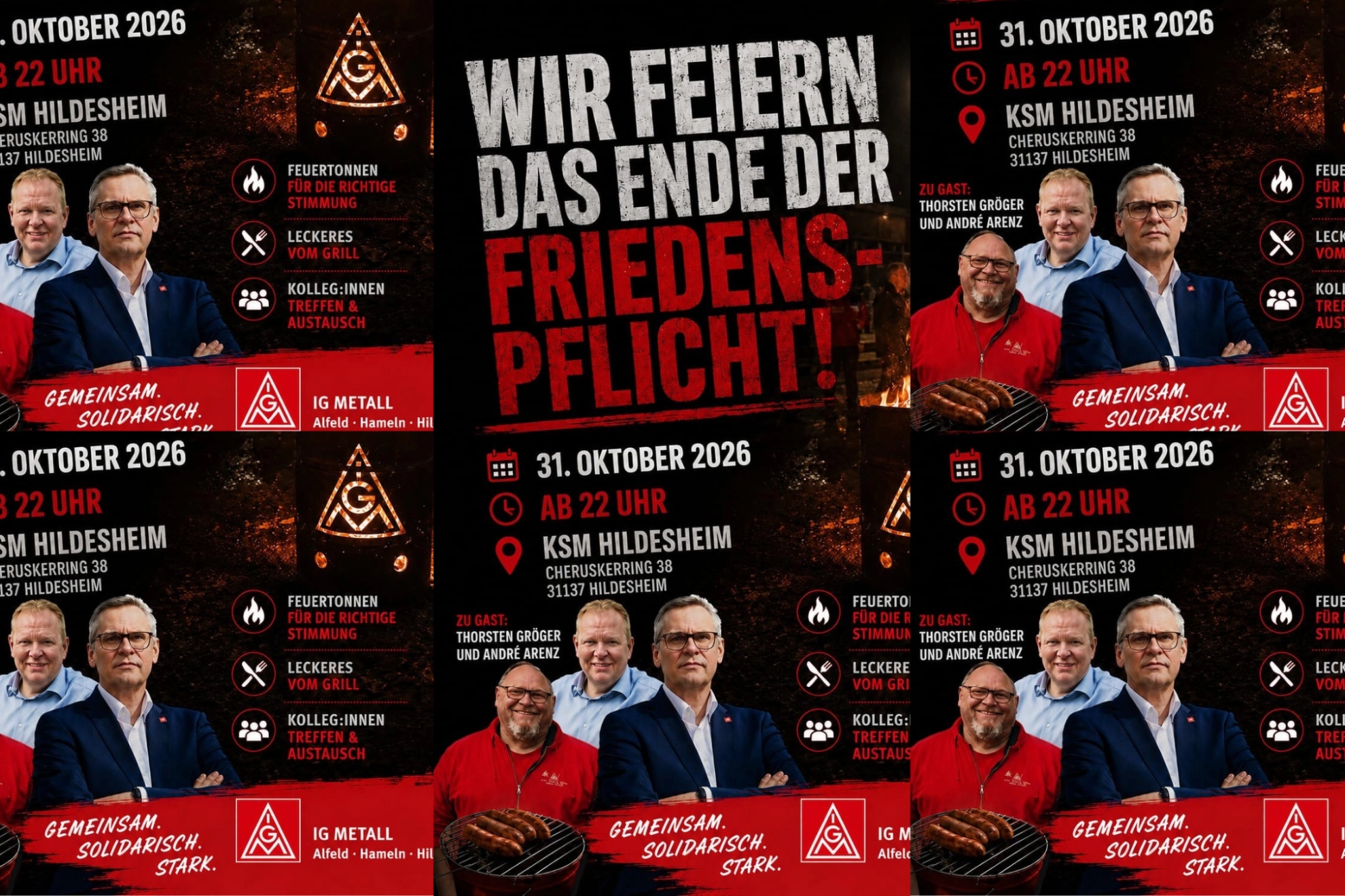 Tarifaktion bei KSM Castings am 31.10.2026
