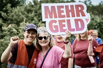 Kampf für sichere Arbeitsplätze und gute Arbeitsbedingungen geht weiter