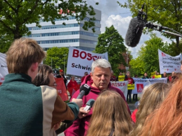 Verhandlung statt Eskalation gefordert. Hildesheimer Bosch-Werk braucht Perspektive, keine Ultimaten