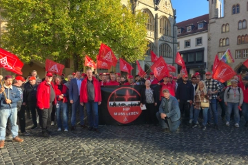Bosch HiP – Flashmob Aktion unterstreicht die Not der Belegschaft