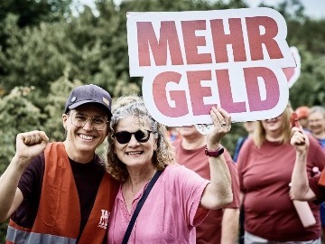 Großwäschereien: Beschäftigte erringen 4,6 Prozent mehr Geld und bessere Altersteilzeit