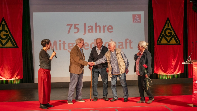 Jubilare und Gäste