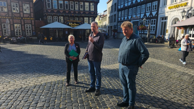 Flashmob bei Bosch Hildesheim, 30. September 2025