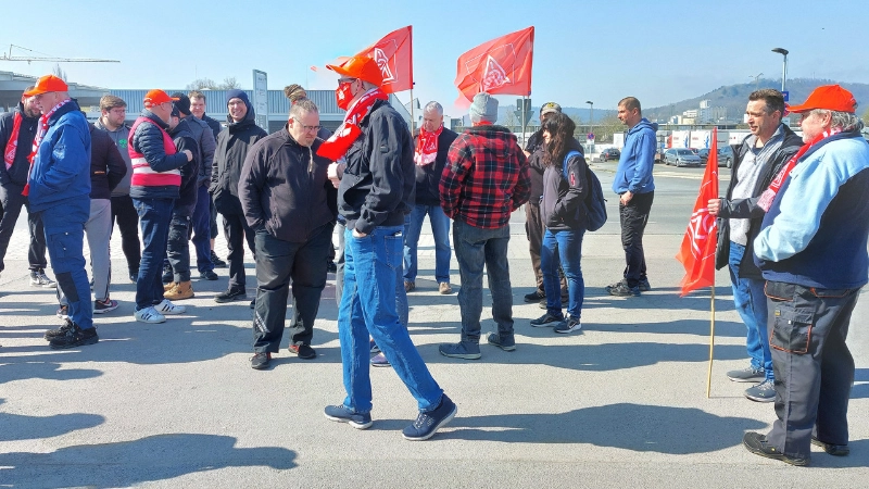 Warnstreik bei Das Teppichwerk