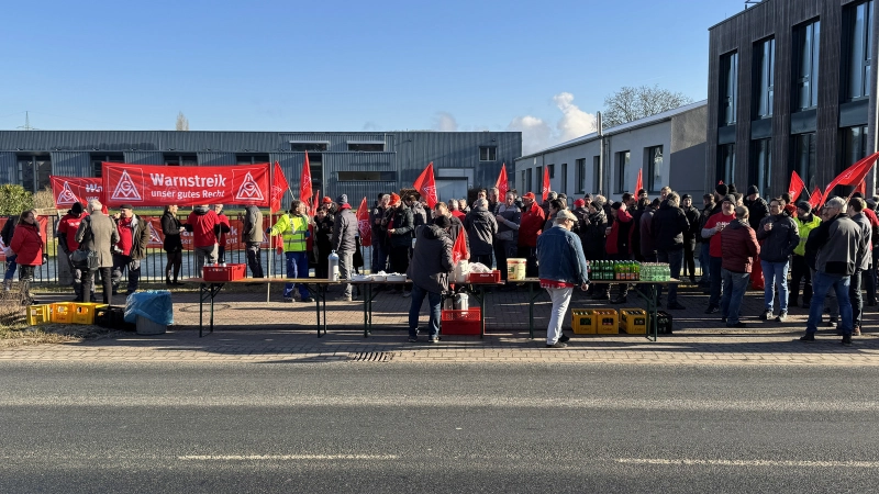 Warnstreik bei Fagus GreCon