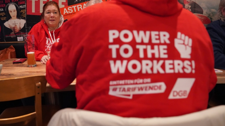 Aufnahme vom Empfang