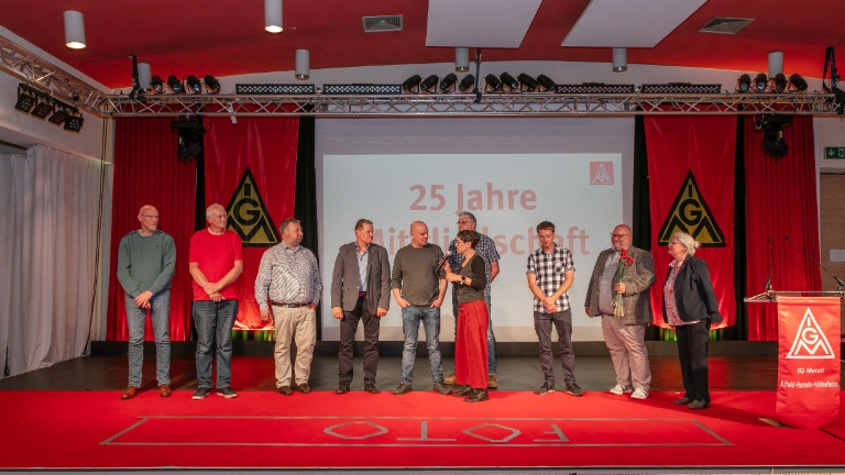 Jubilare und Gäste