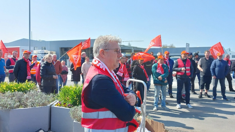 Warnstreik bei Das Teppichwerk