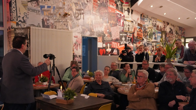 Aufnahme vom Empfang