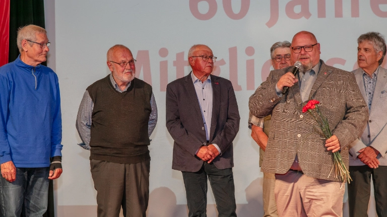 Jubilare und Gäste