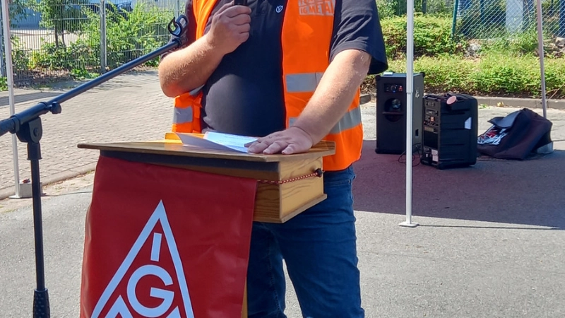 Warnstreik Mewa am 26.06.2025