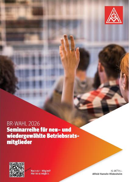 Seminarreihe neu– und wiedergewählte Betriebsratsmitglieder 