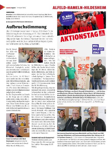 metall Lokalseite Februar